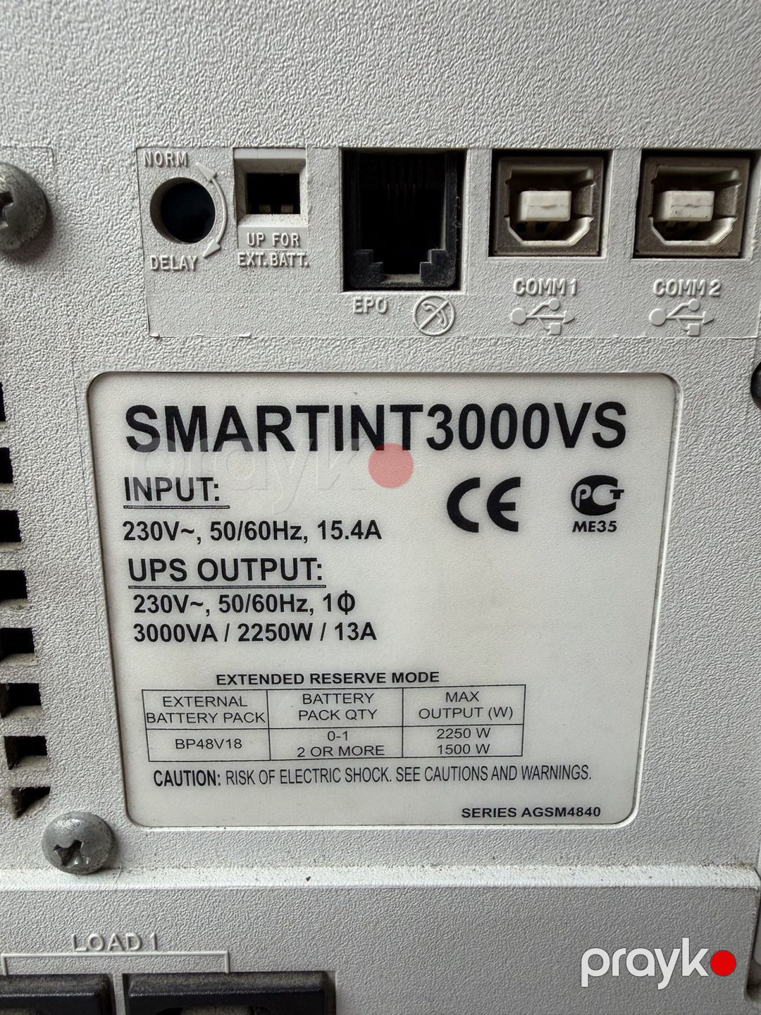 UPS Smartint 3000VS — Periferik cihazlar, Bakı (2)