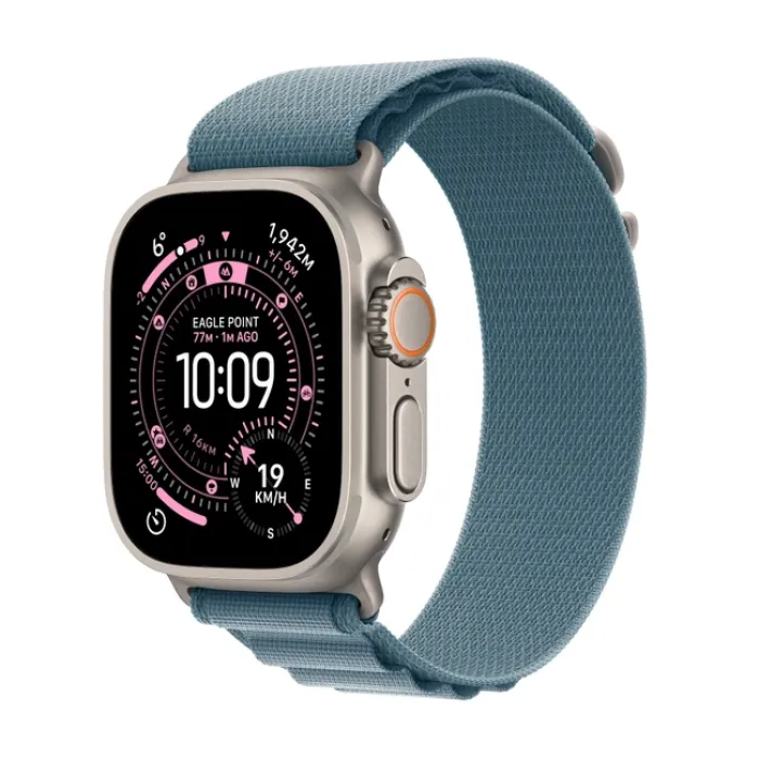 Apple Watch Ultra 3 49mm Titan GPS eSIM OLED Ağıllı Saat Fitnes Naviqasiya — Bakı