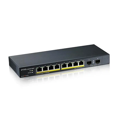 Zyxel GS1100-10HP (GS1100-10HP-EU0102F) 8-Port Gigabit Unmanaged PoE Switch — Şəbəkə və server avadanlığı, Bakı (2)