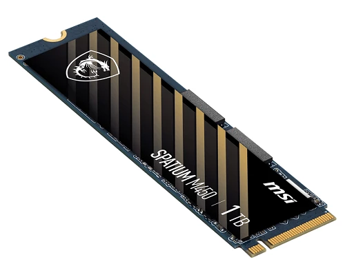 M.2 SSD MSI Spatium M450 500GB — Sabit diskləri, Bakı (3)