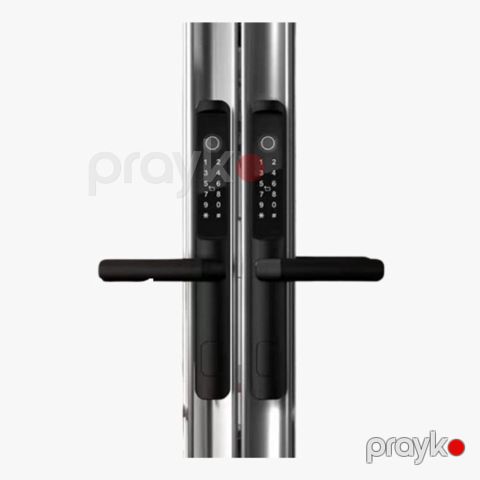 Smart Lock QL-S617 Ağıllı Qapı Kilidi – Bluetooth, Barmaq İzi və Şifrəli Giriş — Bakı