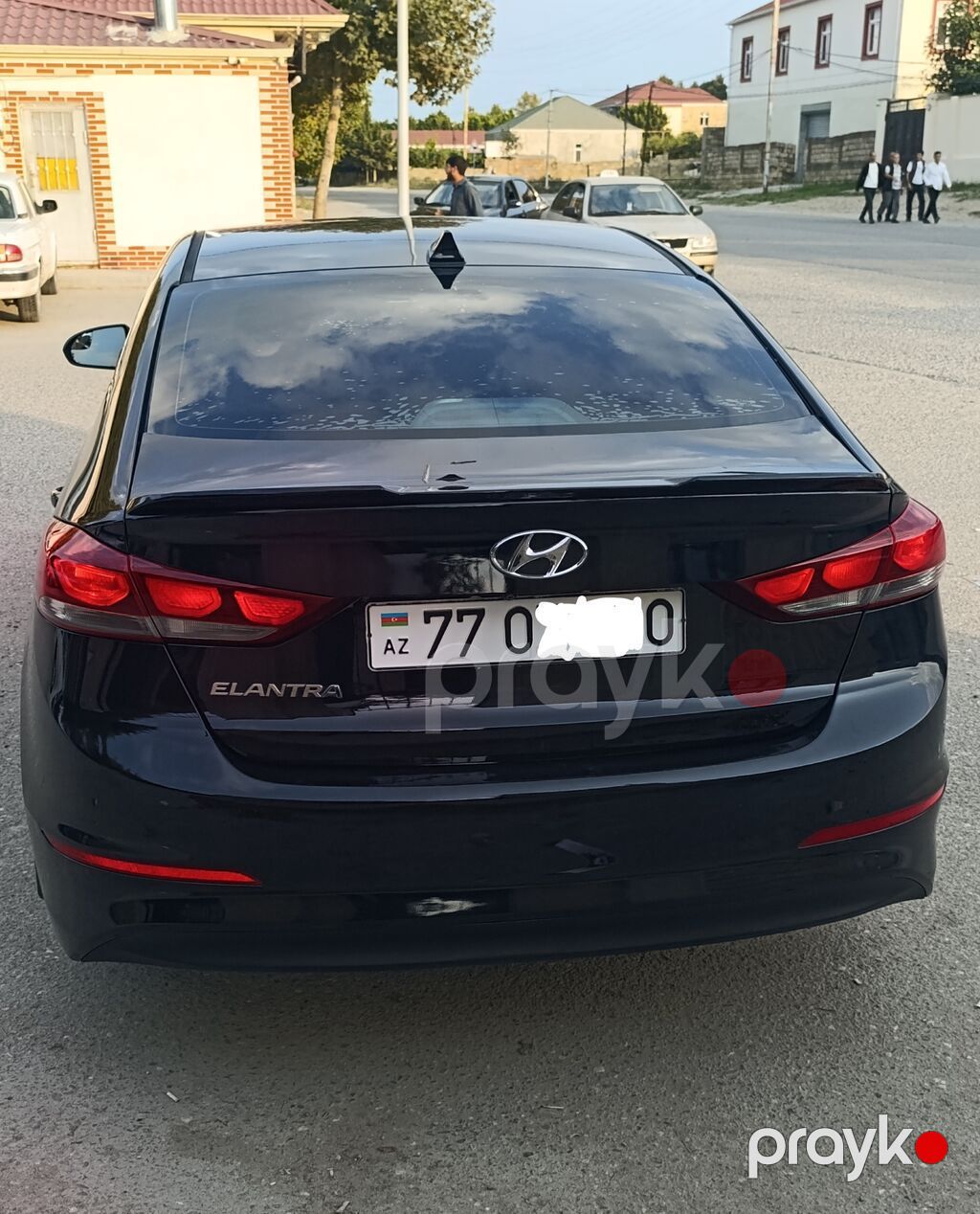 Hyundai Elantra sedan-BEZKRASKA-2017 Cİ İL -102000 Yürüş – qara rəng — Avtomobillər, Fatmayı (3)