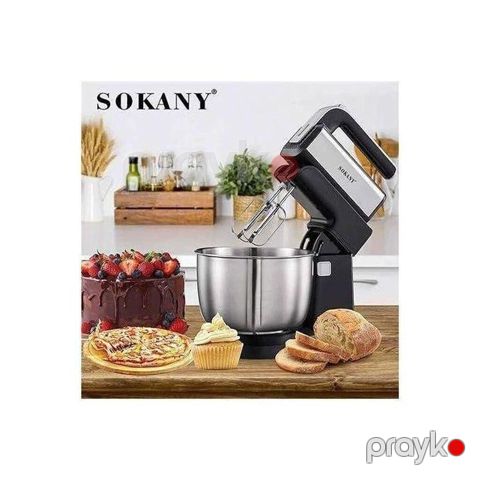 10092 Məhsulun adı: Planetar mikser Sokany Sprk-cx 6652, 500 Vt, 5 — Bakı