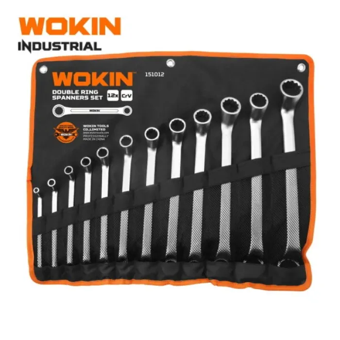 Wokın Yıldız İki Ağız Açar Dəsti 6–32 mm – Cr-V Peşəkar Set — Bakı