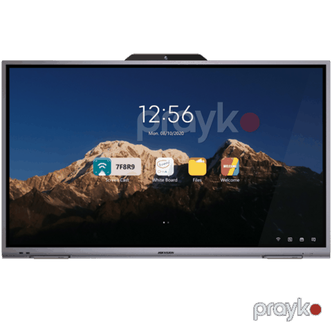 Hikvision 55-inch 4K Interactive Display W/ Camera and Microphone array — Pctech — Surveillance cameras