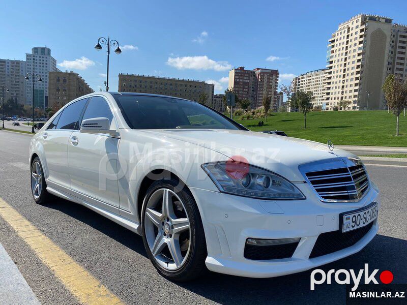 Mercedes w221 s class, 2012 il — Minik avtomobili icarəsi, Bakı (9)