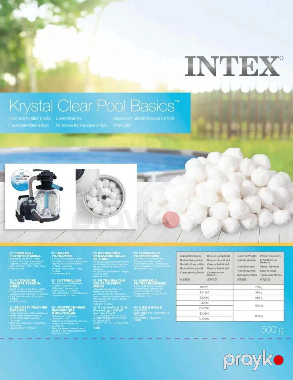 7753 Məhsulun adı: Filter üçün pambıq Intex Brend: No Brand — Hovuzlar, Bakı (6)