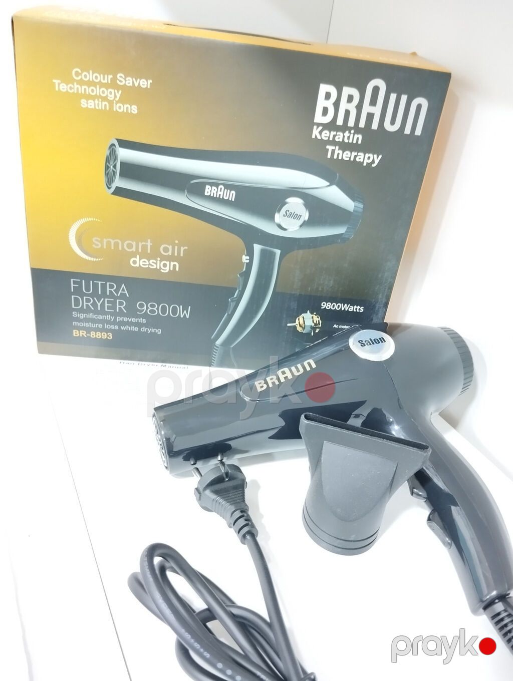 6264 Məhsulun adı: Fen 8893 9800W Brend: No Brand (qutuda “Braun — Fən, Bakı (4)