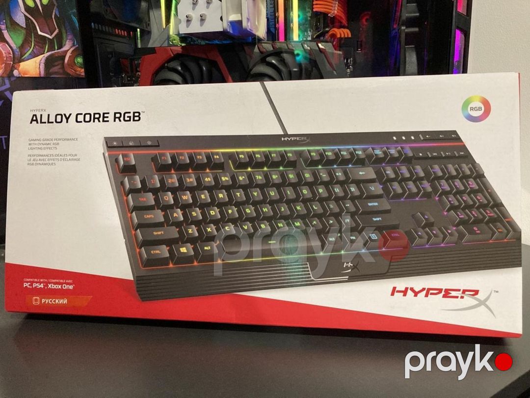 Gaming keyboard HyperX Alloy Core RGB (Ru) — Periferik cihazlar, Bakı (5)