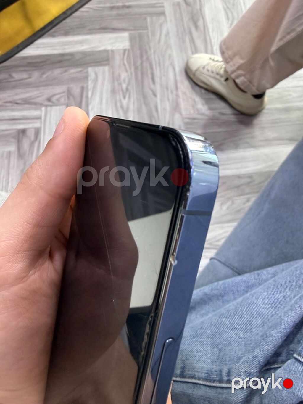 IPhone 13 Pro, 256 GB, Göy, Qırıq — Apple iPhone, Pirəkəşkül (3)
