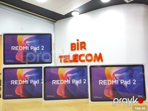 Redmi pad 2 8/256 430azn Wifi Alış zamanı ƏDV Qebzi verilir — Bakı