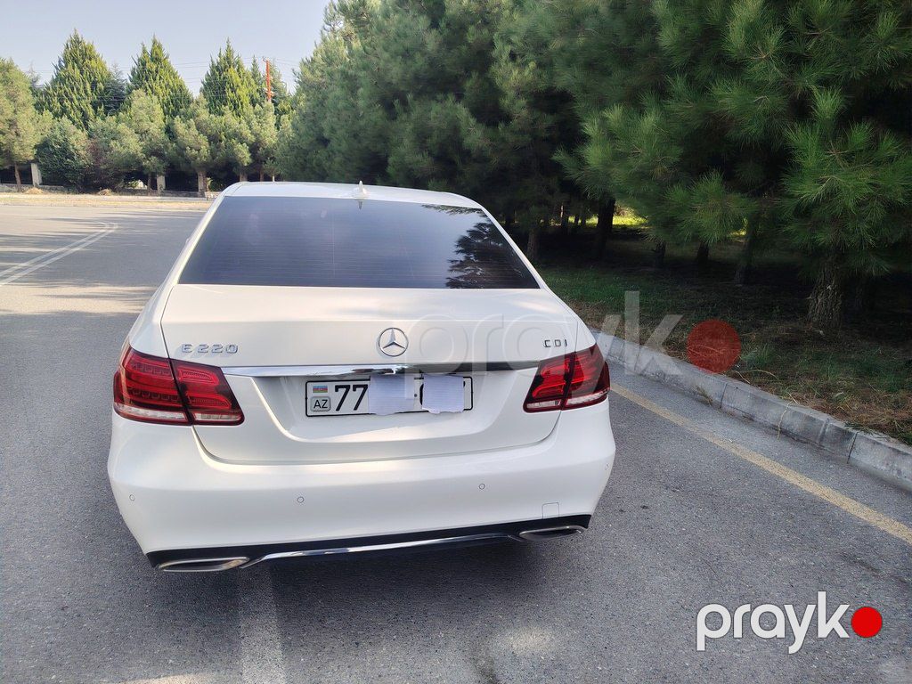 Mercedes E 220, 2.1 L, 2013 il, 240 000 km — Avtomobillər, Ağsu (2)