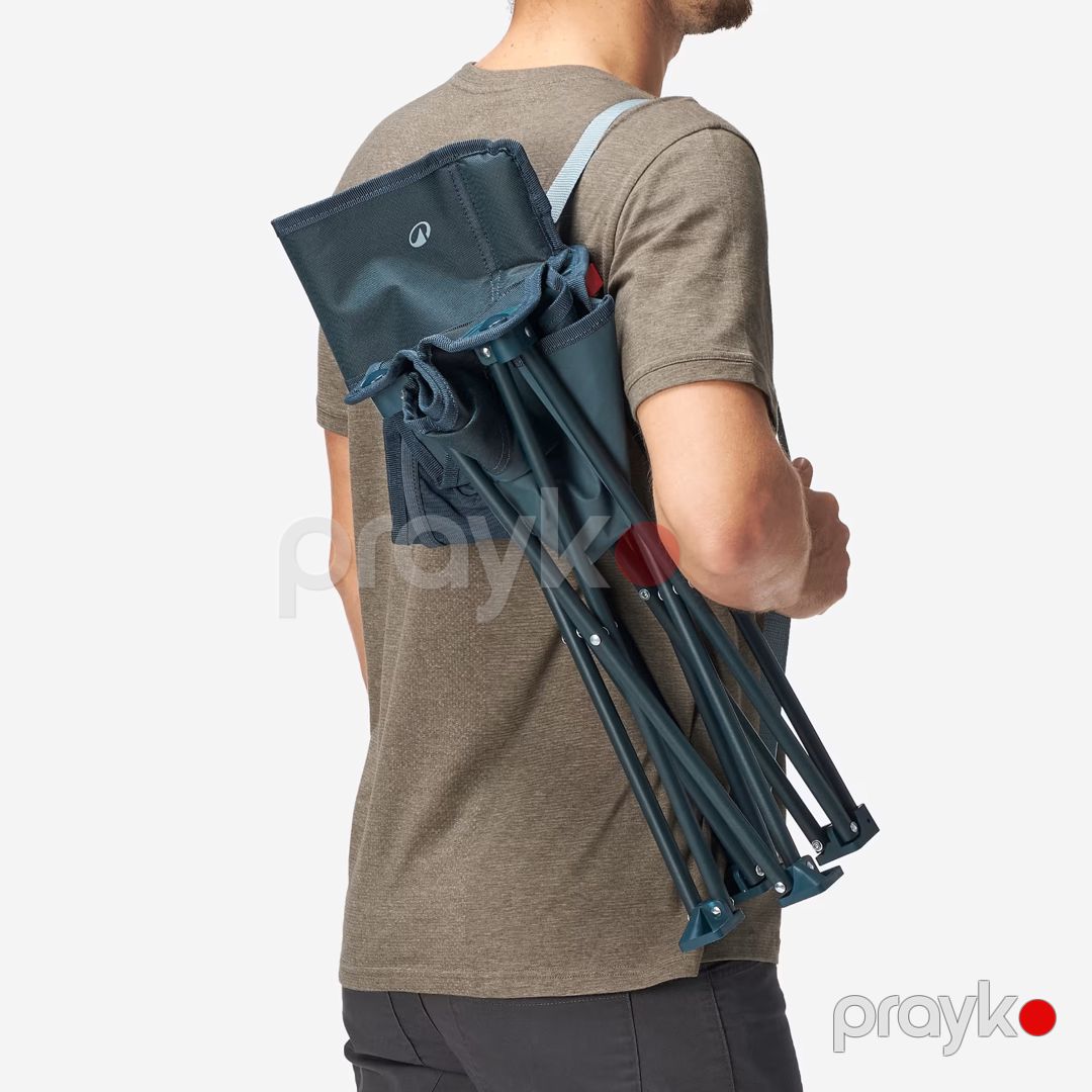 Kempinq stulu Decathlon Quechua 8927535, qatlanan, göy — Mallar, Bakı (2)