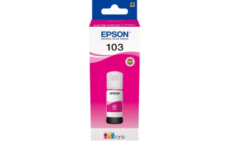 Epson 103 EcoTank Magenta Ink Bottle (C13T00S34A) — Printerləri, Bakı (2)