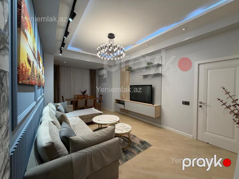 Kirayə 2 otaqlı Bina evi menzil (Yeni tikili), 75 m², Nərimanov rayonu — Mənzil, Bakı (3)