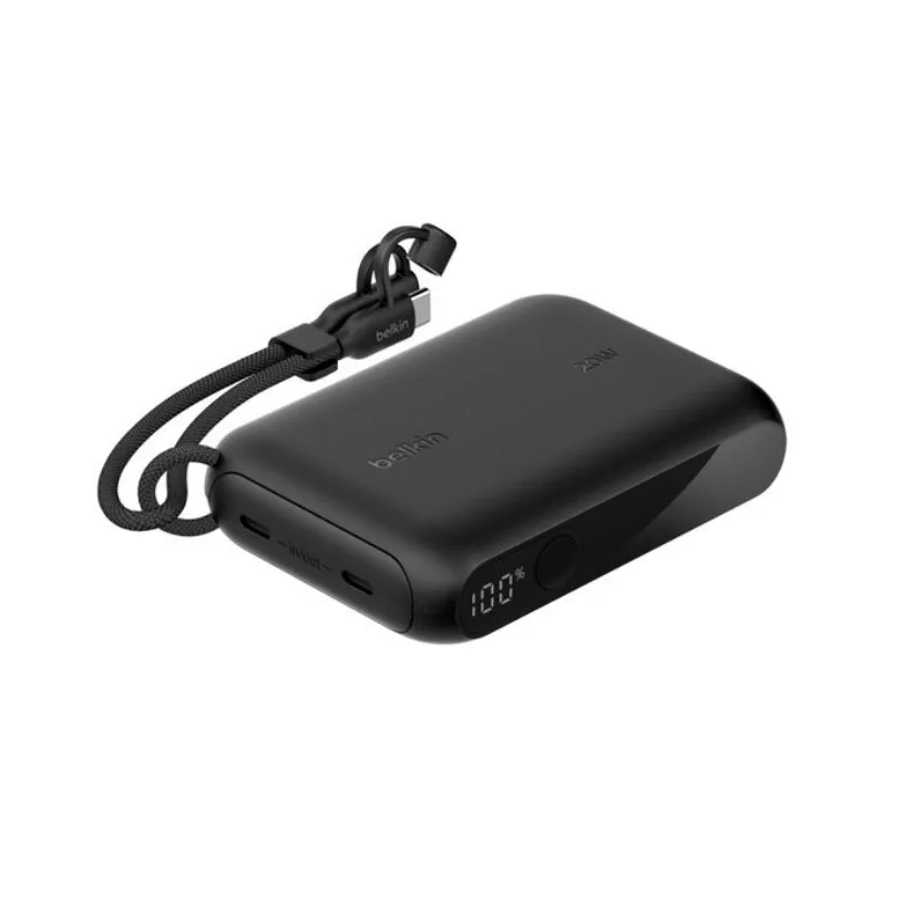 Power bank Belkin 10K PD20W with Display Black — Mallar, Bakı (2)