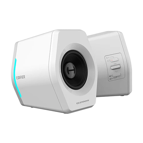 Edifier G2000 White RMS Gaming Speakers — Kompüter dinamikləri, Bakı (3)