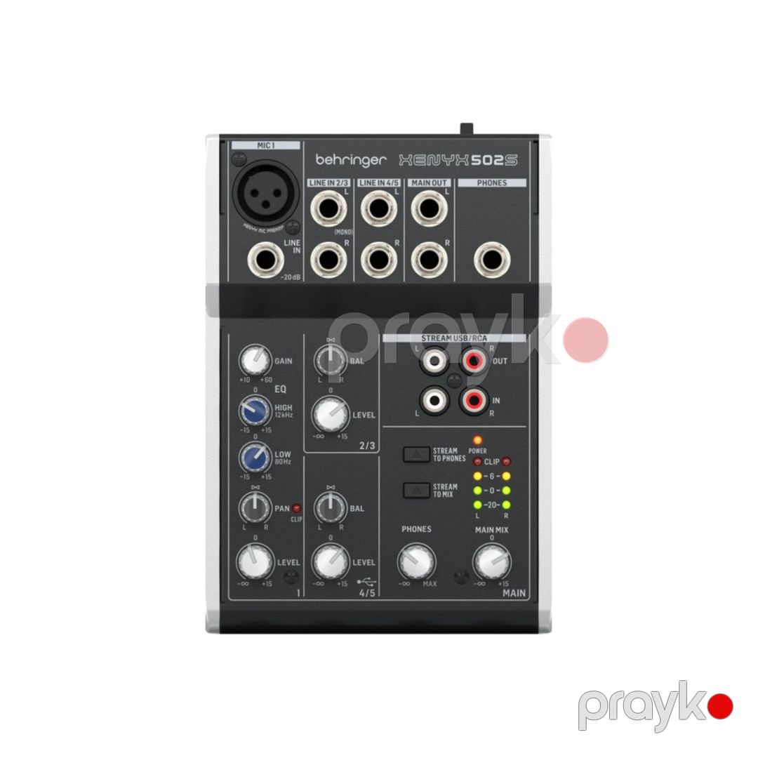 Mikşer Behringer Xenyx 502S — Musiqiə alətləri, Bakı (8)