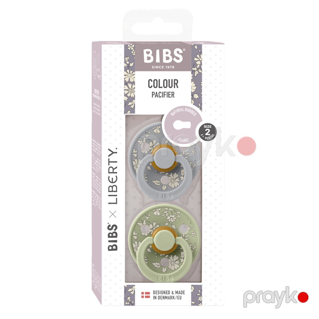 Əmzik dəsti Bıbs x Liberty Colour Capel, ölçü 2, 6-18 ay, boz/yaşıl, 2 əd — Mallar, Bakı (2)