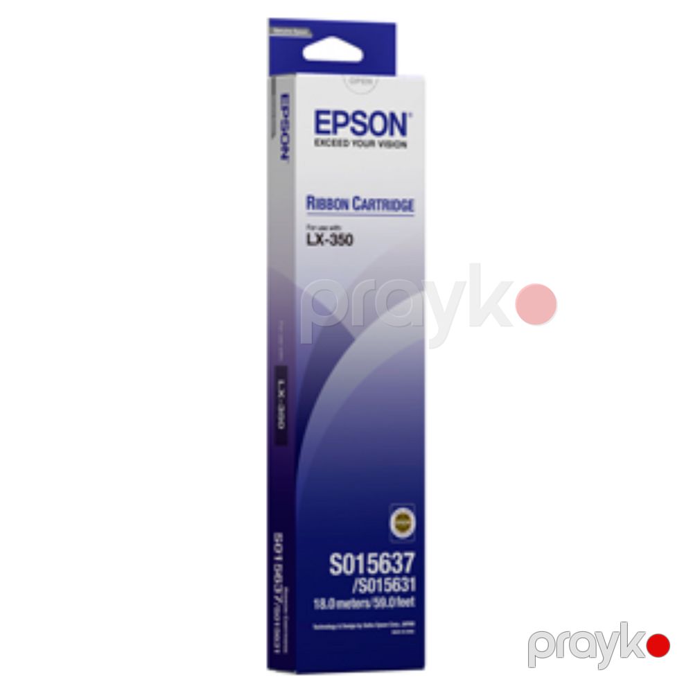 Epson Black ribbon cartridge for LX-350 (C13S015637) — İstehlak malları və aksesuarlar, Bakı