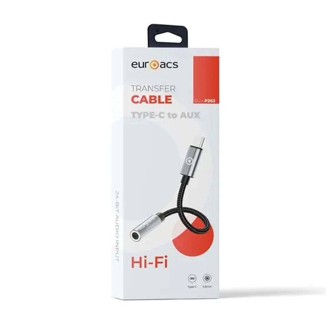 Ötürücü Euroacs EU-P363 Type - C to Aux-ın — Mallar, Bakı (2)