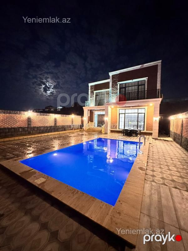 Günlük 4 otaqlı Həyət evi / Villa, 300 m², Novxanı — Ev, villa, Abşeron (2)