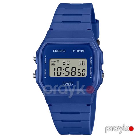 Kişi qol saatı Casio F-91WB-2A1DF — Bakı