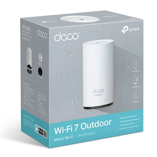 TP-Link Deco BE25-Outdoor BE3600 Outdoor / Indoor Mesh WiFi 7 Router — Bakı