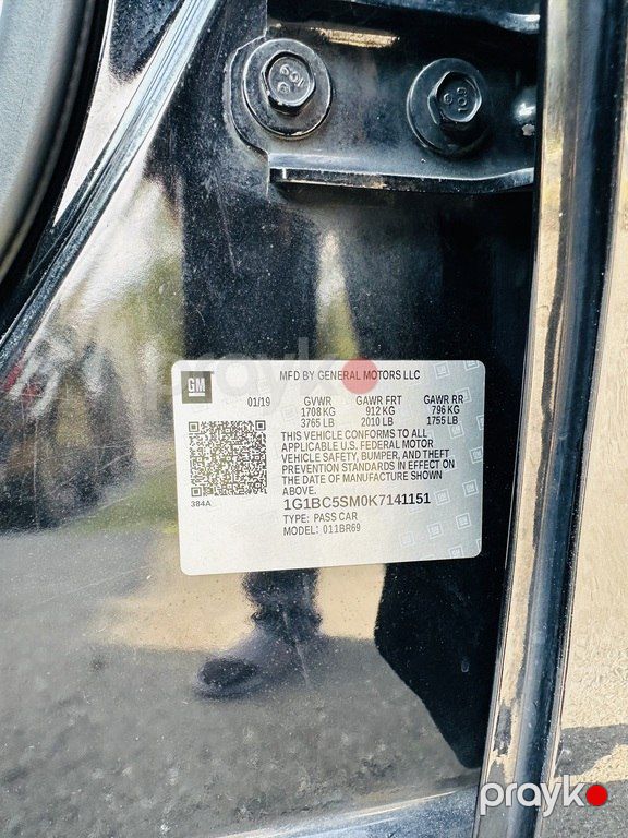 Chevrolet Cruze, 1.4 L, 2019 il, 190 000 km — Avtomobillər, Gəncə (7)