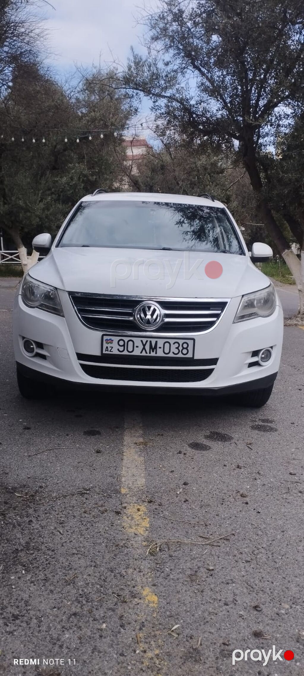 Volkswagen Tiguan, ağ rəngli, kompakt SUV. Xüsusiyyətlər: - Kuzov: 5 90-XM-038 — Avtomobillər, Mehdiabad (2)
