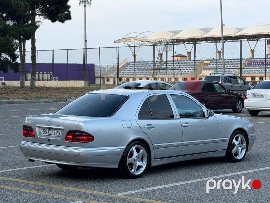 Mercedes E 200, 2.0 L, 2000 il, 312 856 km — Avtomobillər, Sumqayıt (8)