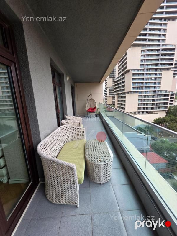 Kirayə 3 otaqlı Bina evi menzil (Yeni tikili), 148 m², Yasamal rayonu — Mənzil, Bakı (8)