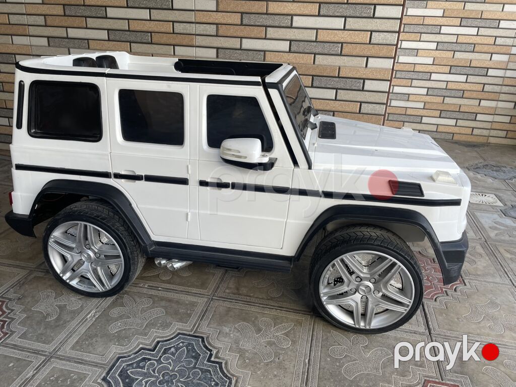 Uşaq üçün elektrikli avtomobil – Mercedes-Benz G-Class stilində — Uşaq avtomobilləri, Masazır (2)
