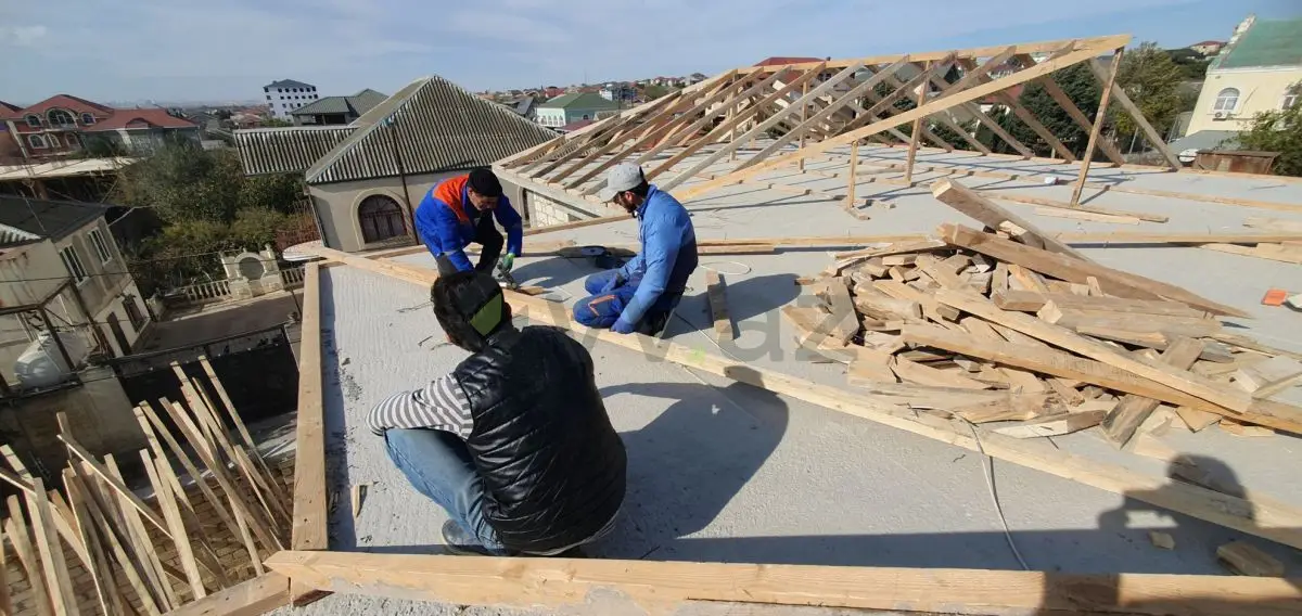 4 otaqlı Həyət evi Satılır, Mehdiabad, Abşeron — Ev, villa (6)