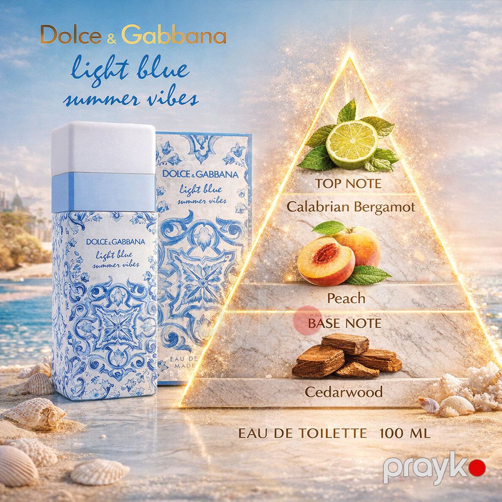 Dolce&Gabbana Light Blue Summer Vibes qadınlar üçün tualet suyu 50 ml — Mallar, Bakı (2)