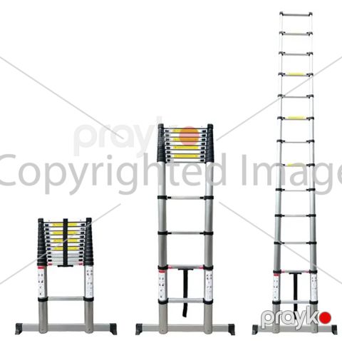 Nərdivan teleskopik, 3.8 m / 13 pillə, soft close Maxko EME1038S