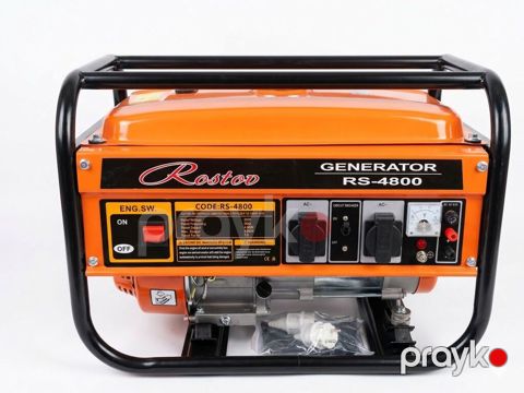 7277 Məhsulun adı: Benzin generatoru RS4800, 4.5 kVt, 220 V Brend — Bakı