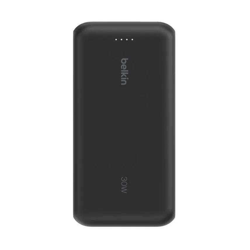 Power bank Belkin 20K PD30W Integrated Usb-c Cable Black — Mallar, Bakı (3)