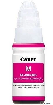 Canon GI-490 Magenta ink bottle (0665C001AA) — Bakı