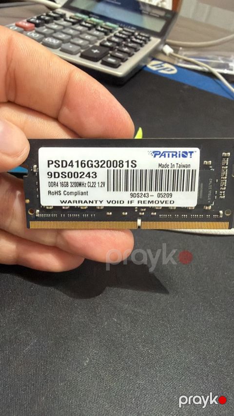 Operativ yaddaş “Patriot 16GB DDR4 3200MHz SoDimm” — Bakı