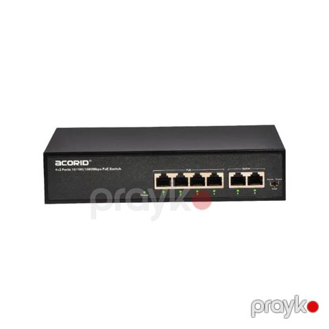 8809 Məhsulun adı: Kommutator Acorid CGS1106P PoE Switch Brend — Bakı