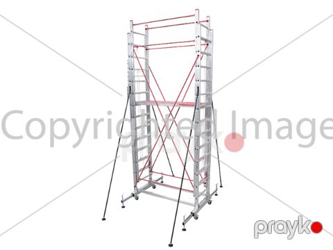 İskələ iki bölməli 2x5, (18 pillə, 10 m) Beykon İSK 250 — Bakı