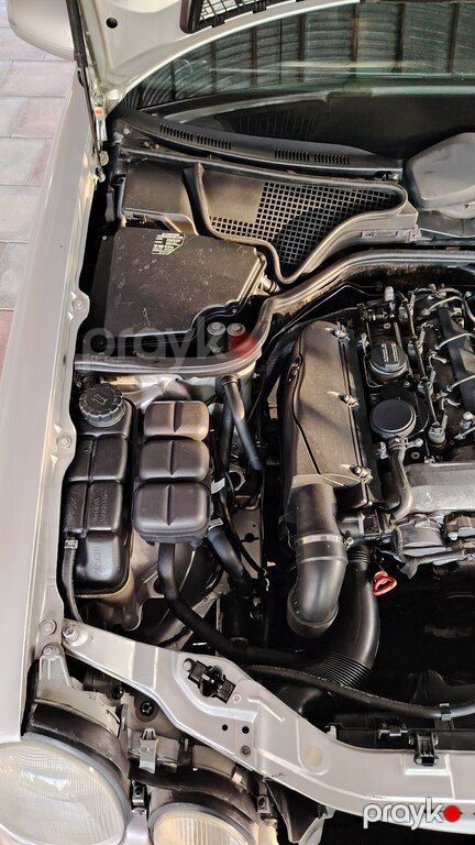 Mercedes E 220, 2.2 L, 2002 il, 363 717 km — Avtomobillər, Bərdə (12)