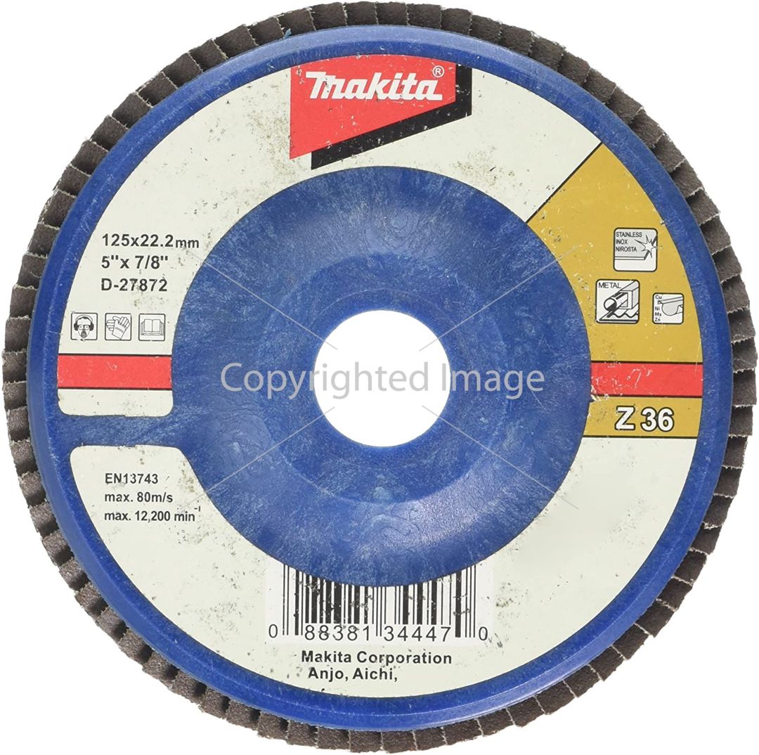 Disk pardaqlayıcı düz formalı metal üçün (125 mm) Z36, Makita D-27872 — Təmir və inşaat, Bakı
