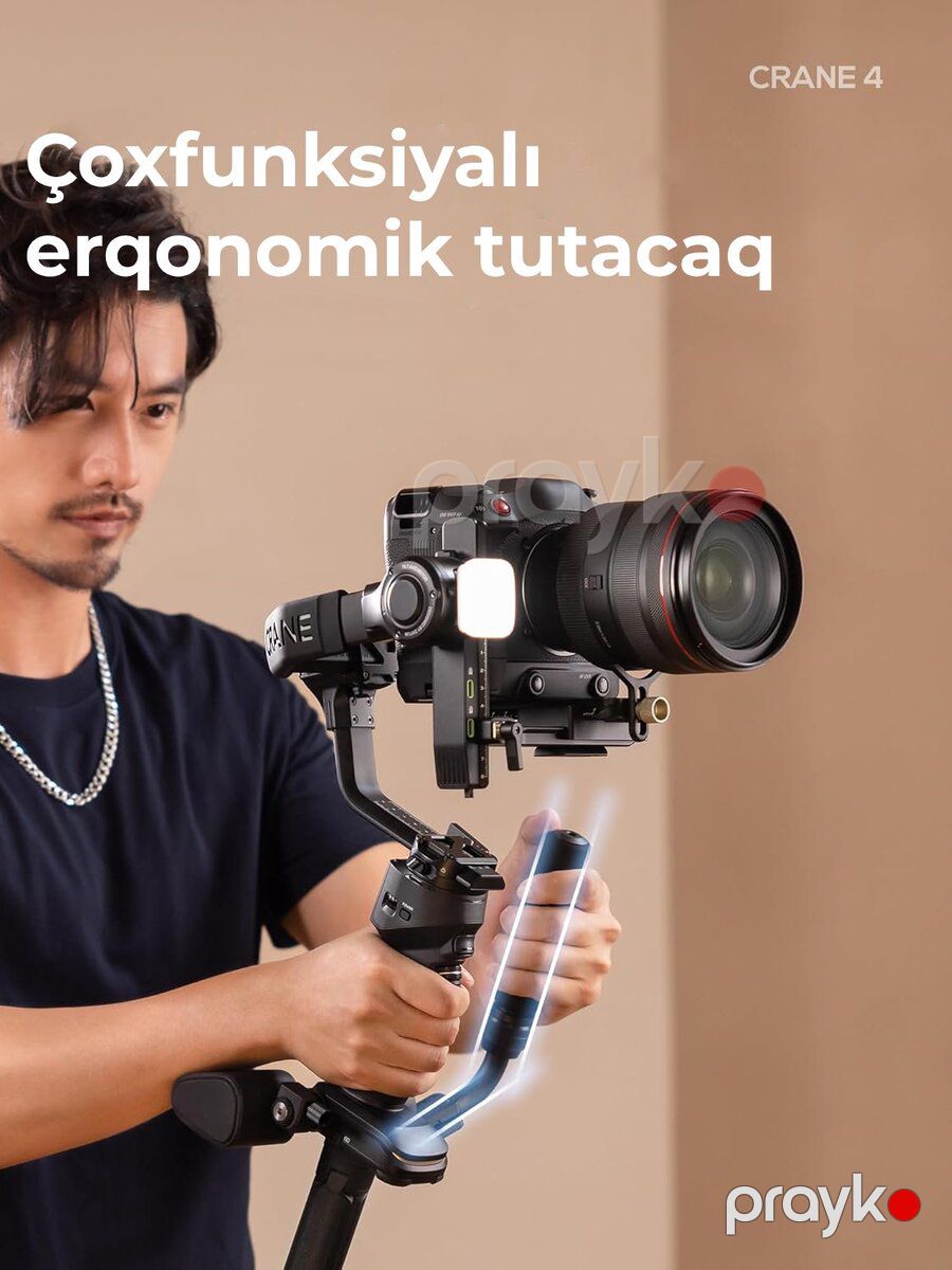 Zhıyun Crane 4 Combo — Foto və video texnikası, Bakı (8)