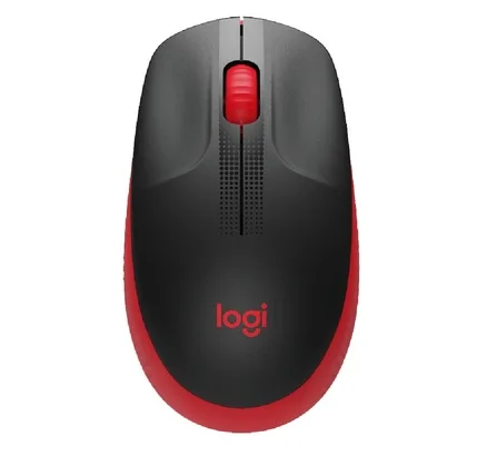 Logitech M190 Wireless Mouse Red — Bakı