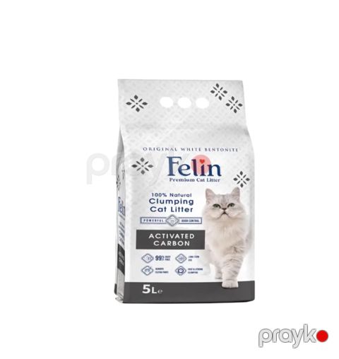 Topalaşan doldurucu pişiklər üçün Felin Aktif Carbon 5 l — Bakı
