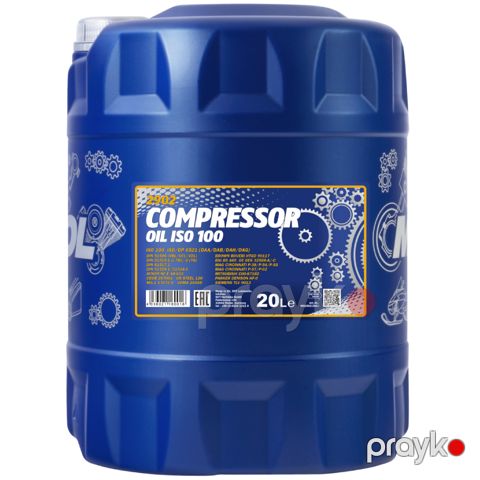 Kompressor yağı Mannol ISO 100 2902 20 lt — Bakı