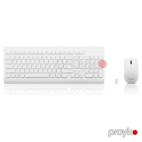 Lenovo 510 Wireless Combo Cyrill White (keyboard&mouse) (GX31F38001) — Bakı