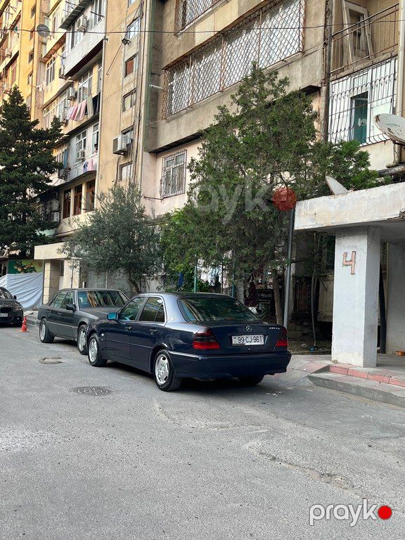 Mercedes C 180, 1.8 L, 1998 il, 340 000 km — Avtomobillər, Bakı (2)